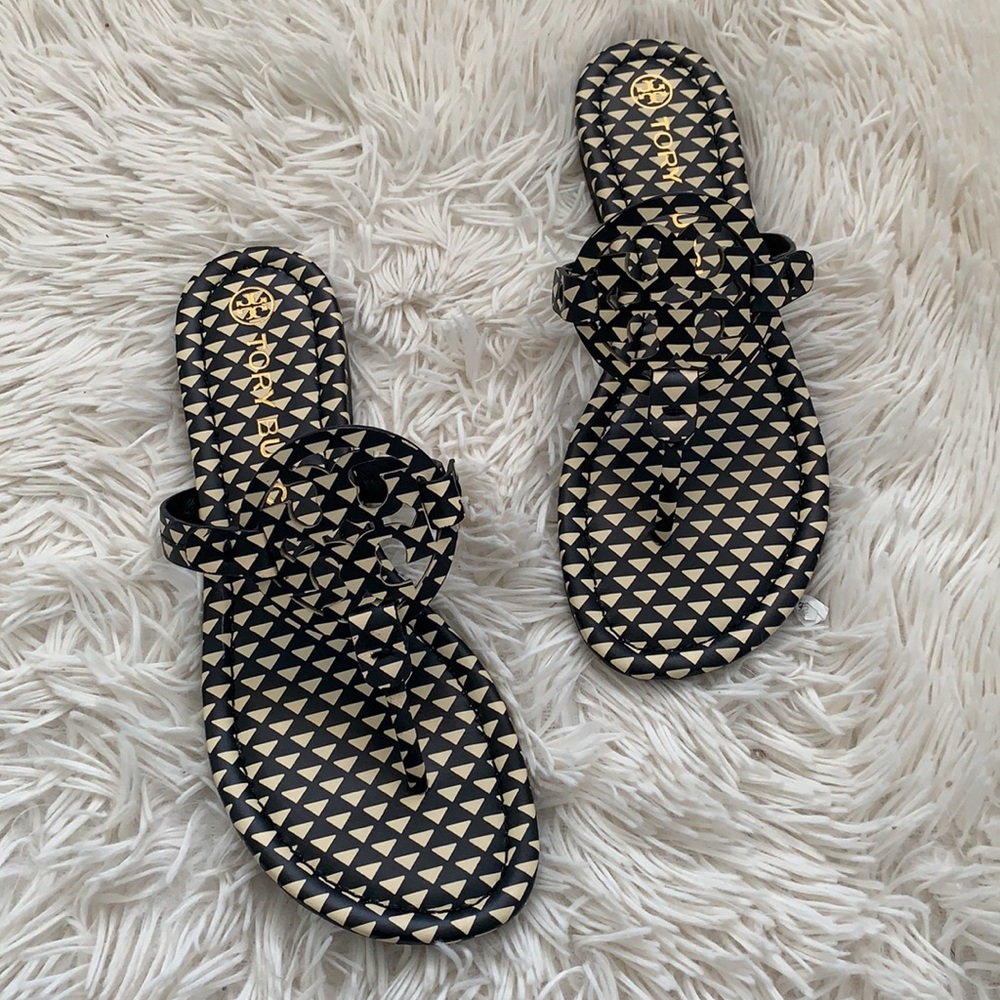 Tory Burch Miller sandals triangle geo sandal - Picture 4 of 13